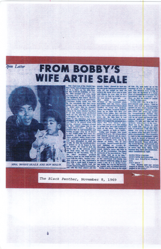 vt FROM BOBBY” WIFE ARTI